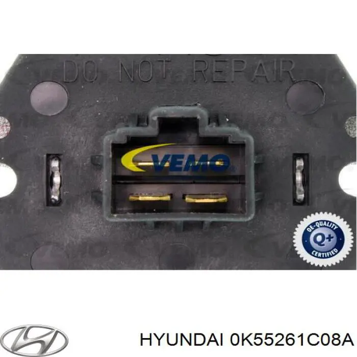 Comprar 0K55261C08A Hyundai/Kia Resistencia de calefacción