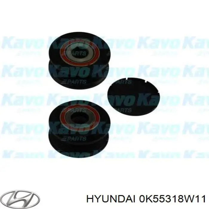 0K55318W11 Hyundai/Kia polea del alternador