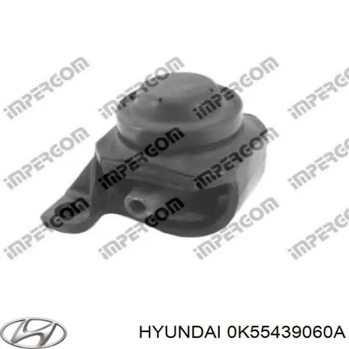 0K55439060A Hyundai/Kia soporte de motor derecho