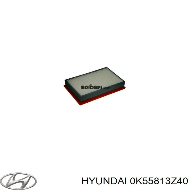 Filtro de aire 0K55813Z40 Hyundai/Kia