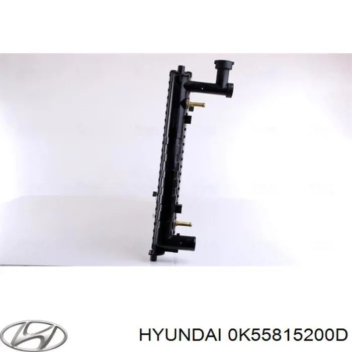 0K55815200D Hyundai/Kia radiador refrigeración del motor