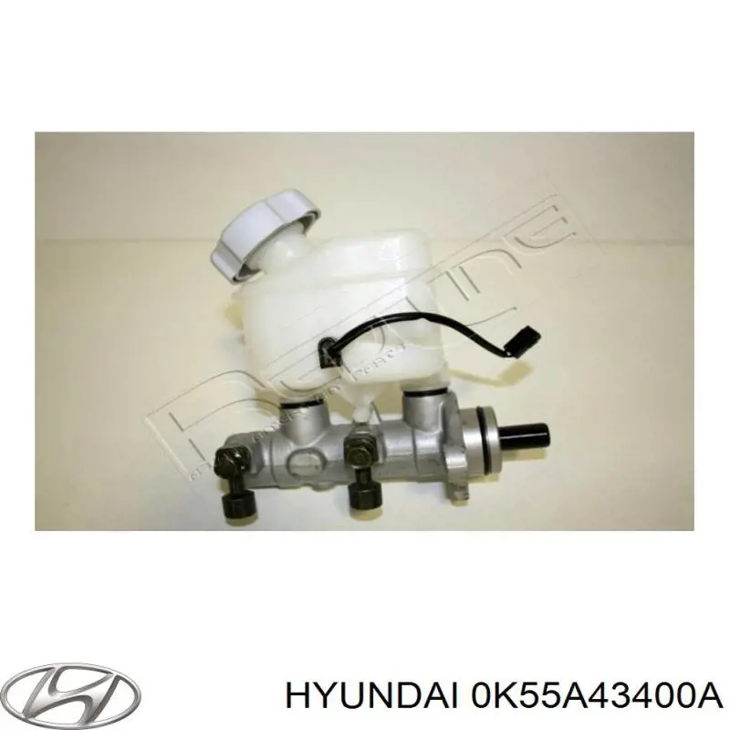 0K55A43400A Hyundai/Kia Cilindro principal de frenos