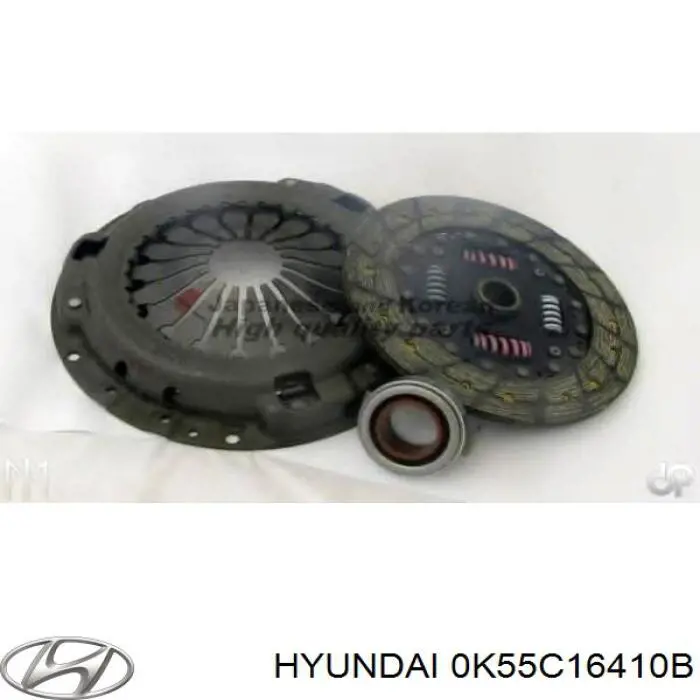 0K55C16410B Hyundai/Kia plato de presión del embrague