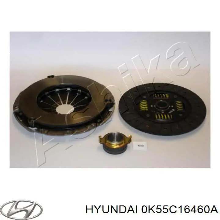 S0K55C16460B Hyundai/Kia disco de embrague