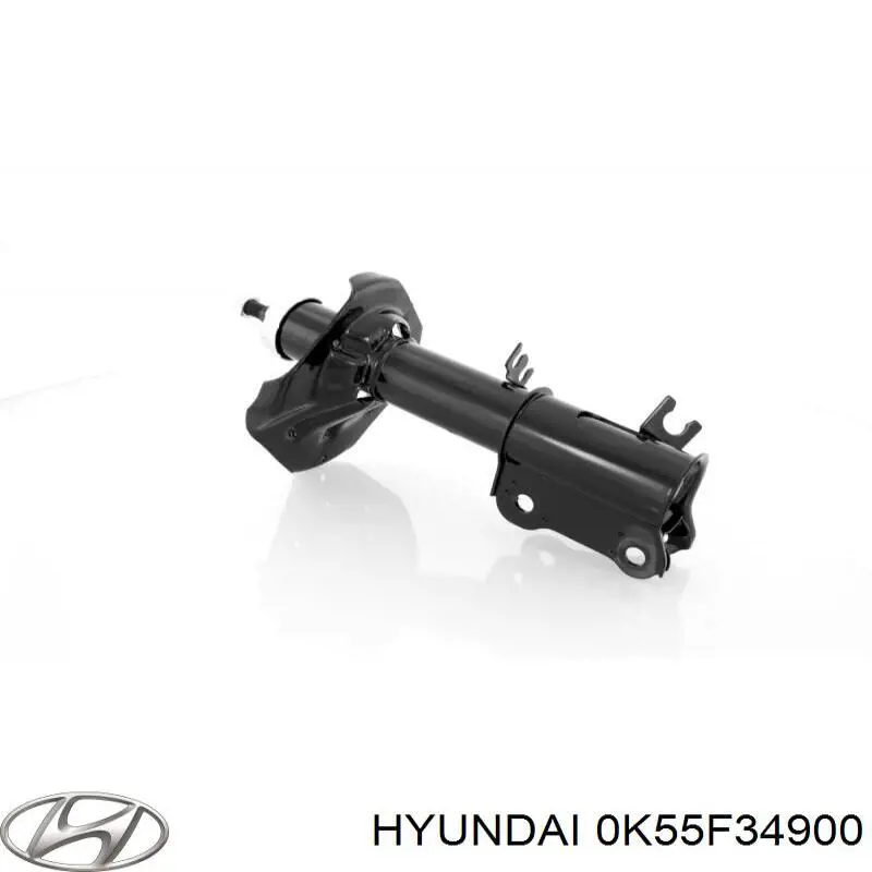 Amortiguador eje delantero izquierda Hyundai/Kia 0K55F34900