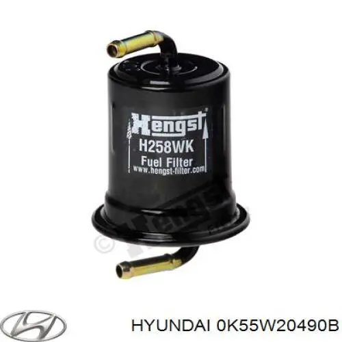 Filtro de combustible KFFK051 Koreastar