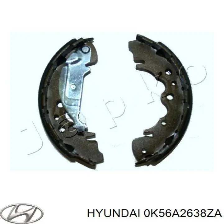 Comprar 0K56A2638ZA Hyundai/Kia Zapatas de freno