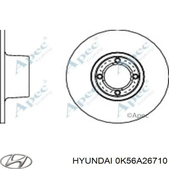 OK56A26710 Hyundai/Kia
