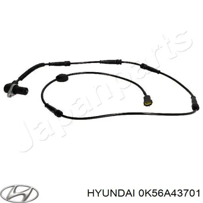 Sensor ABS 0K56A43701 Hyundai/Kia
