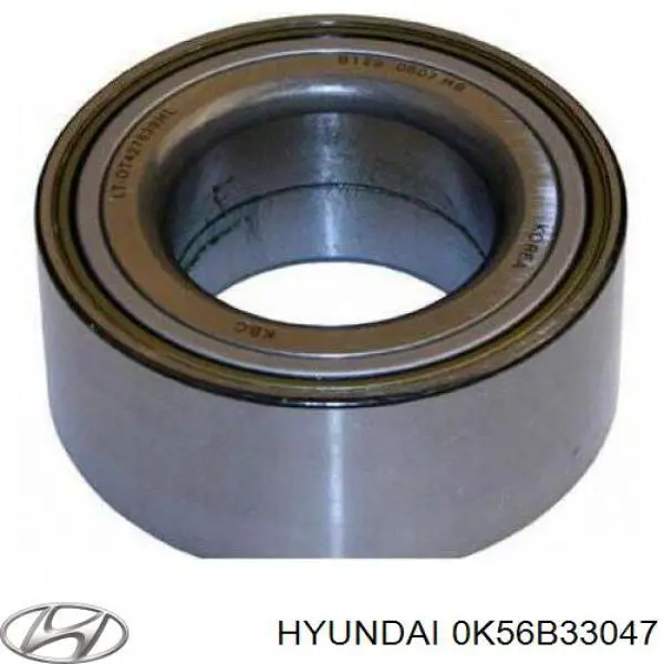 0K56B33047 Hyundai/Kia cojinete de rueda delantero