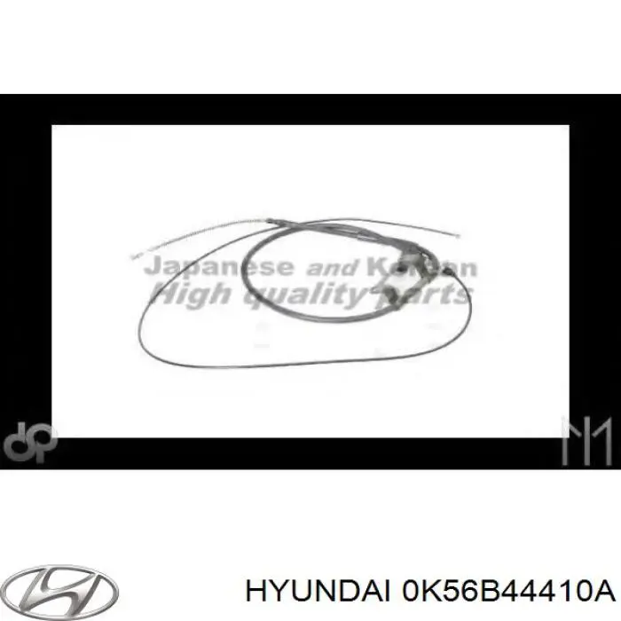 Comprar 0K56B44410A Hyundai/Kia Cable de freno de mano trasero derecho