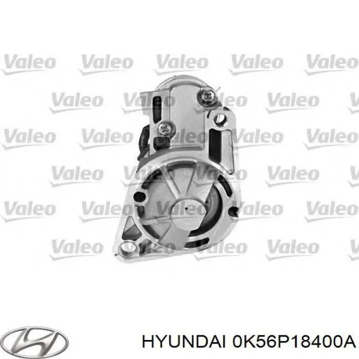 0K56P18400A Hyundai/Kia motor de arranque