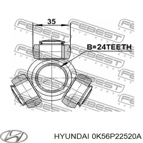 0K56P22520 Hyundai/Kia