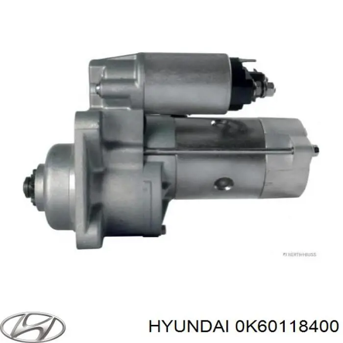0K60118400 Hyundai/Kia Arranque motores