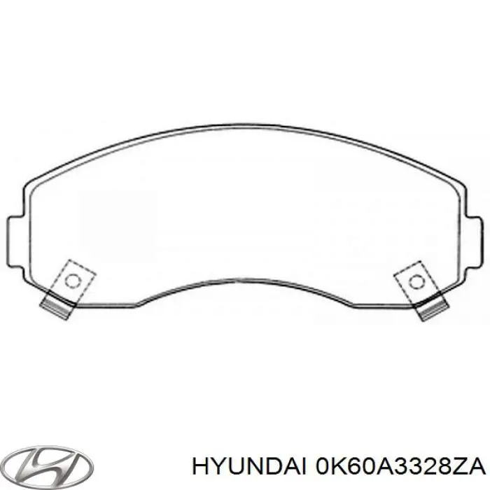 Pastillas freno delanteras Hyundai/Kia 0K60A3328ZA precio, desde 29,43 EUR