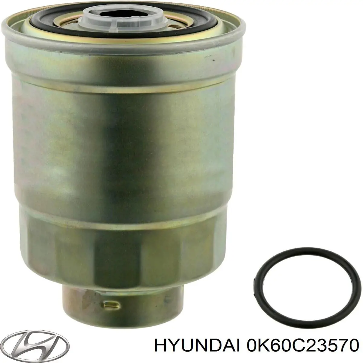 Filtro de combustible 0K60C23570 Hyundai/Kia