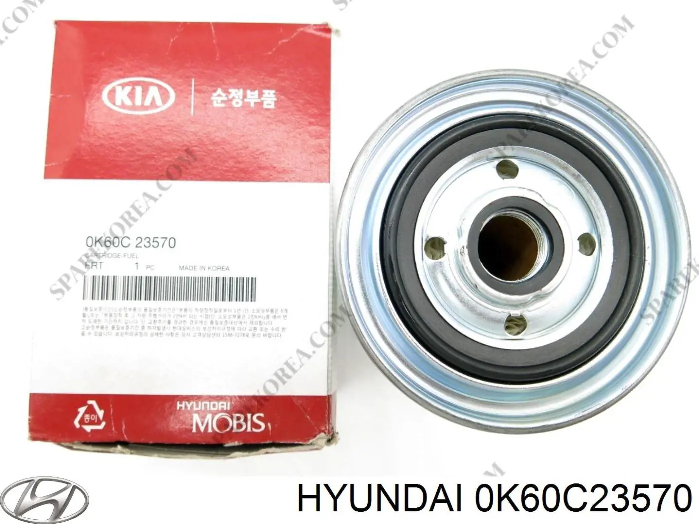 Filtro de gasoil Hyundai/Kia 0K60C23570