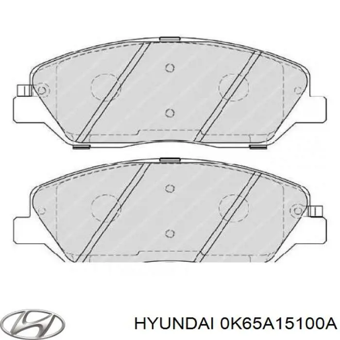 0K65A15100A Hyundai/Kia bomba de agua