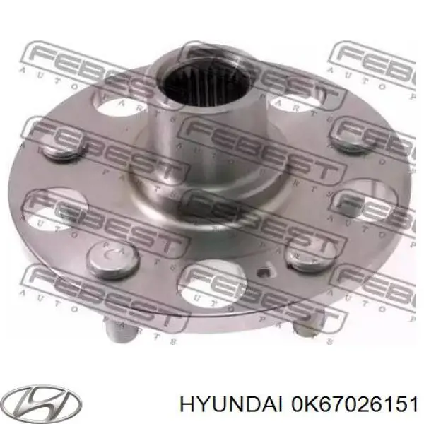 Cojinete de cubo delantero Hyundai/Kia 0K67026151 precio, desde 29,36 EUR
