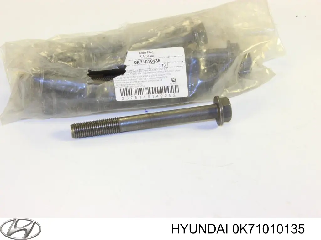 Juego tornillos culata Hyundai/Kia 0K71010135 precio, desde 36,16 EUR