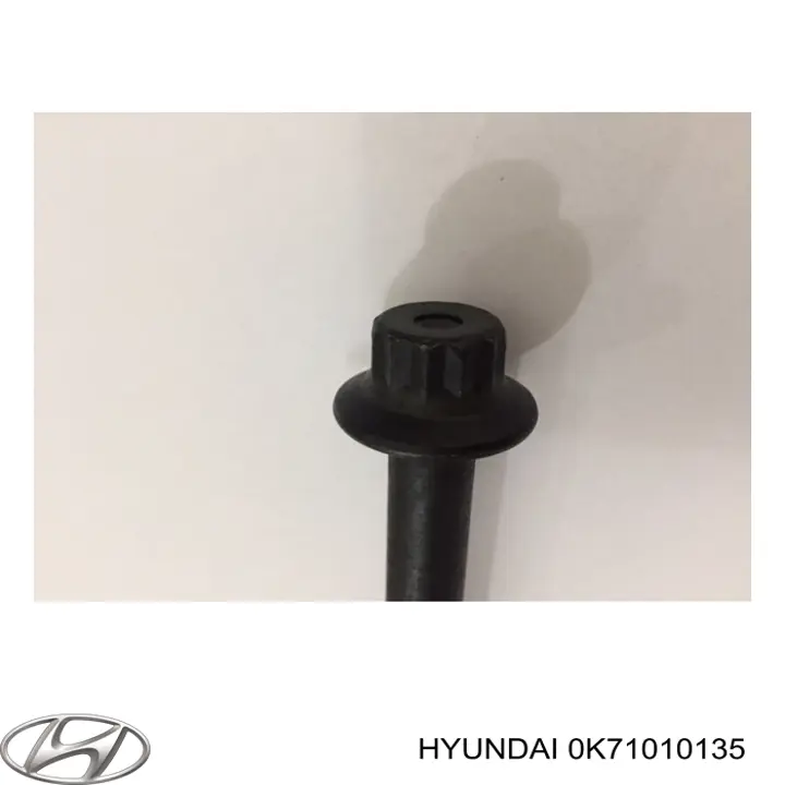 0K71010135 Hyundai/Kia tornillo de culata