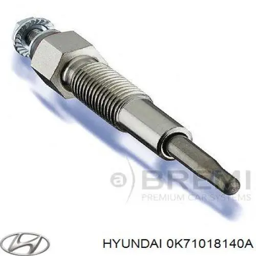 Bujía de precalentamiento 0K71018140A Hyundai/Kia
