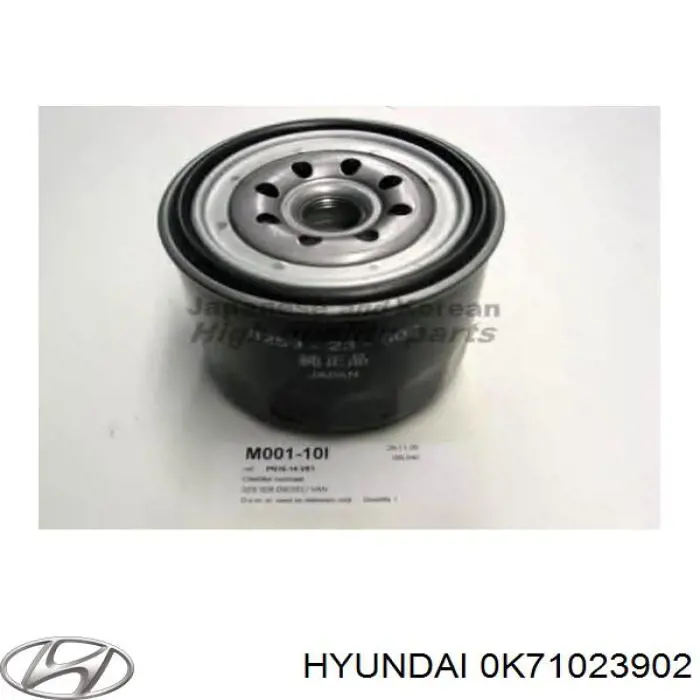 0K71023902 Hyundai/Kia filtro de aceite