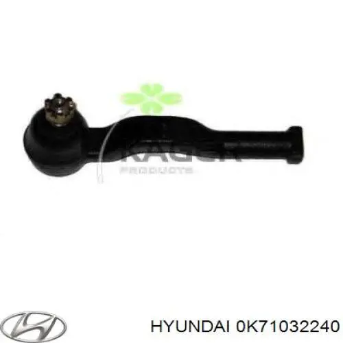 0K71032240 Hyundai/Kia rótula barra de acoplamiento exterior