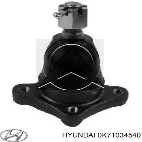 0K71034540 Hyundai/Kia rótula de suspensión