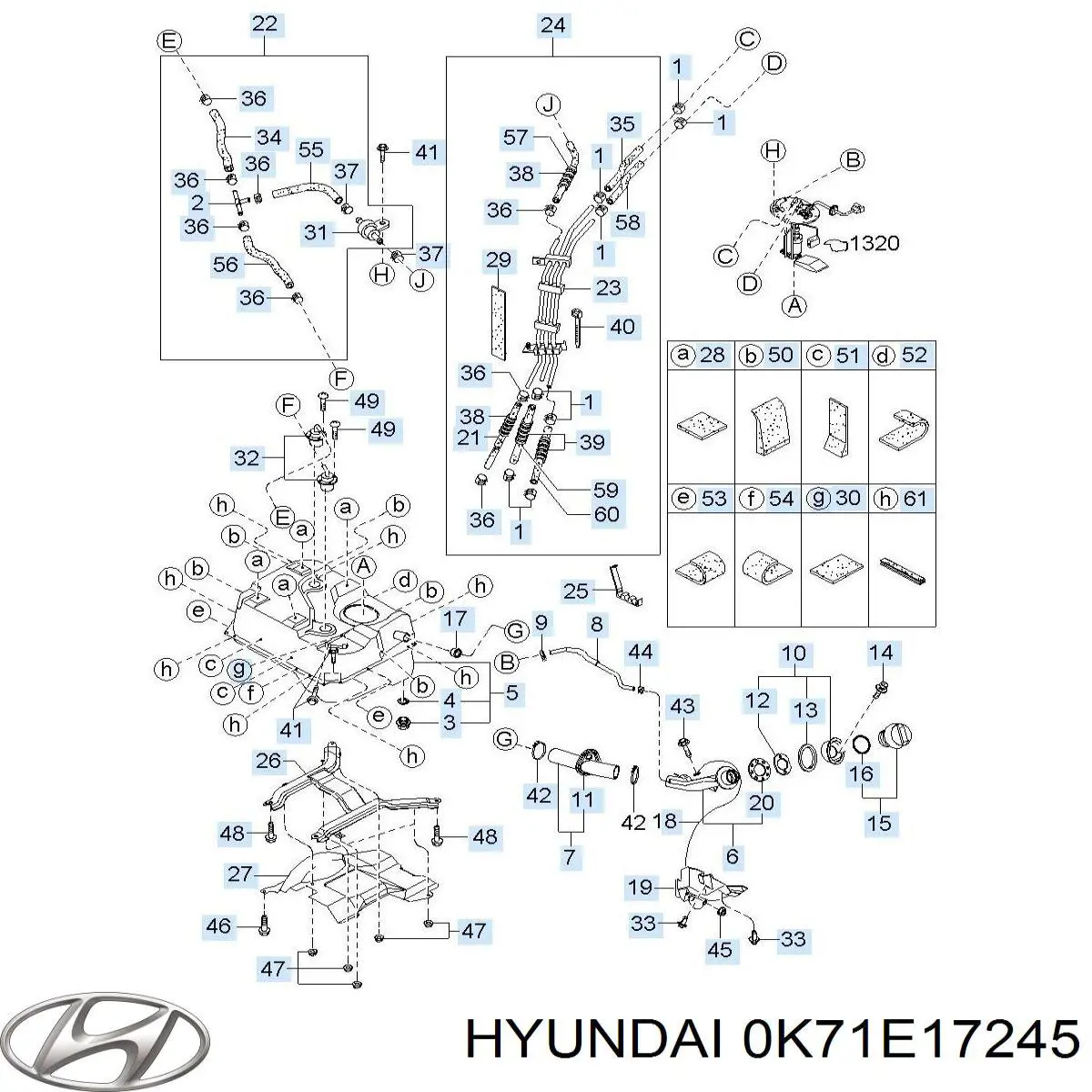 0K71E17245 Hyundai/Kia