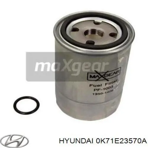 Filtro combustible Hyundai/Kia 0K71E23570A precio, desde 10,28 EUR