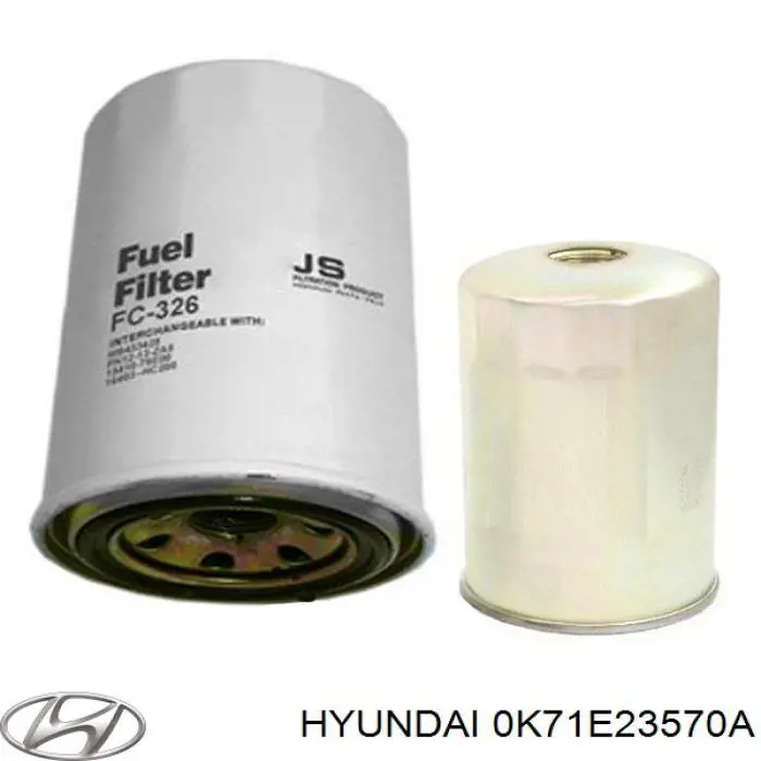 Comprar 0K71E23570A Hyundai/Kia Filtro diesel