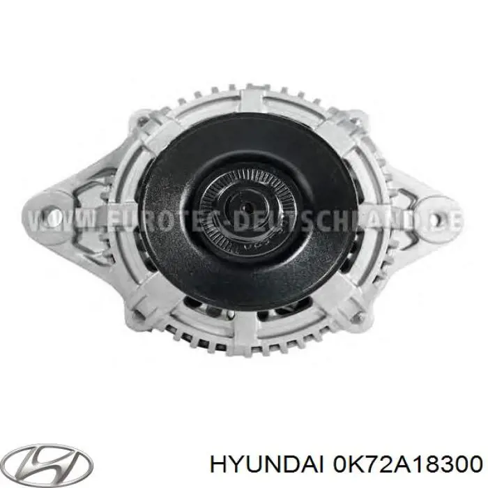 0K72A18300 Hyundai/Kia alternador