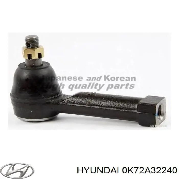 Rótula barra de dirección 0K72A32240 Hyundai/Kia