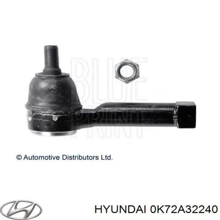 0K72A-32-240 Hyundai/Kia rótula barra de acoplamiento exterior