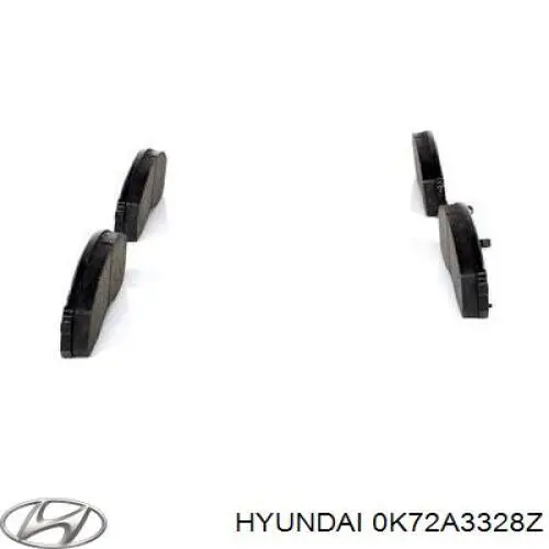 Pastillas freno delanteras Hyundai/Kia 0K72A3328Z precio, desde 29,19 EUR