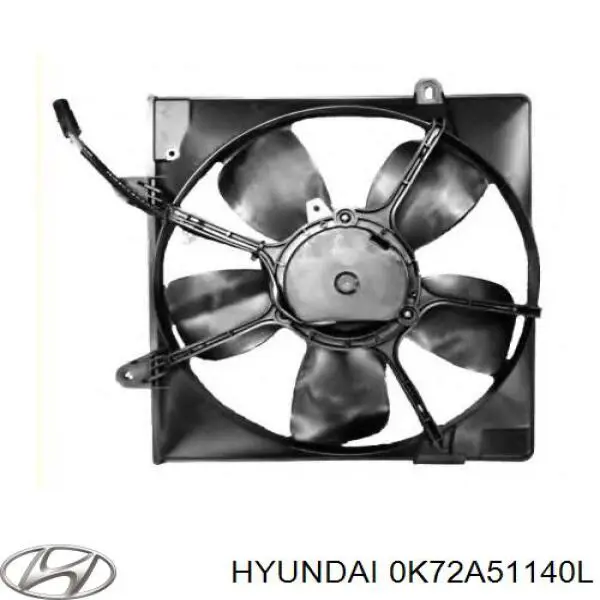 0K72A51140L Hyundai/Kia piloto posterior izquierdo