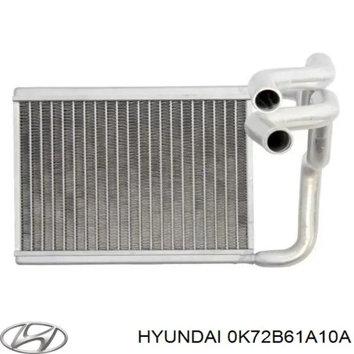 0K72B61A10 Hyundai/Kia radiador calefacción