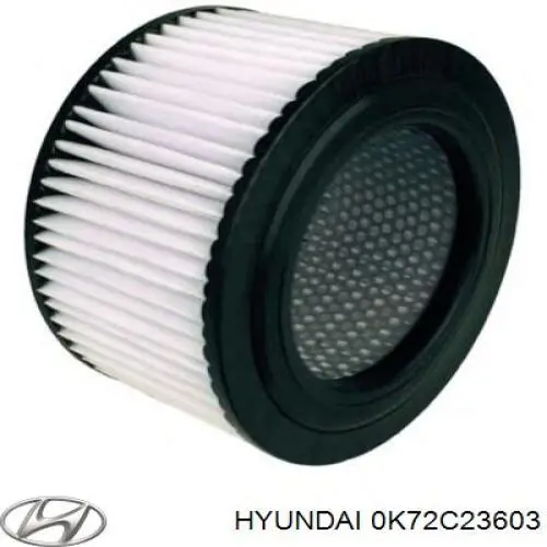 Filtro de aire 0K72C23603 Hyundai/Kia