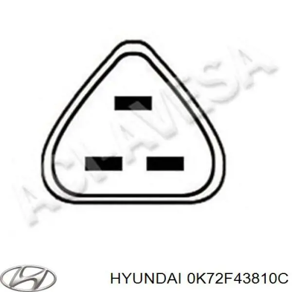 0K72F43810C Hyundai/Kia