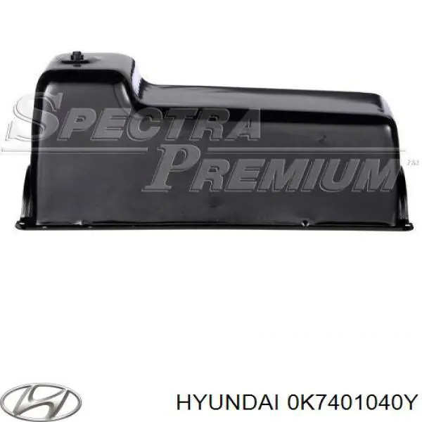 0K7401040Y Hyundai/Kia junta, cárter de aceite