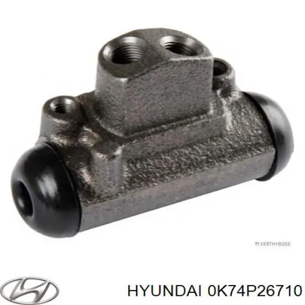 Cilindro de freno de rueda trasera 0K74P26710 Hyundai/Kia