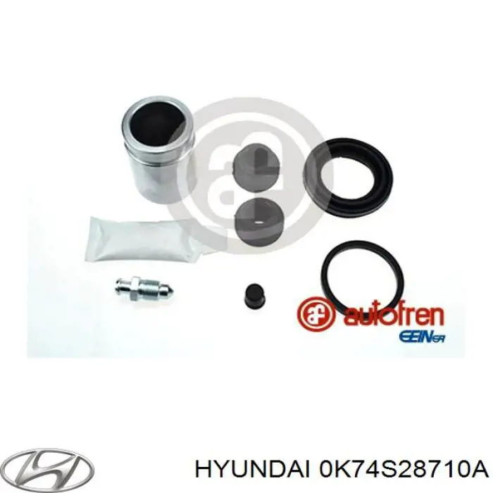 0K74S28710A Hyundai/Kia amortiguador trasero