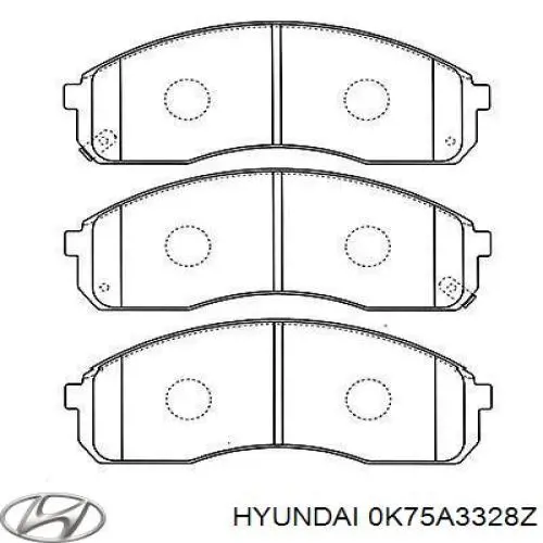Pastillas freno delanteras Hyundai/Kia 0K75A3328Z precio, desde 29,33 EUR