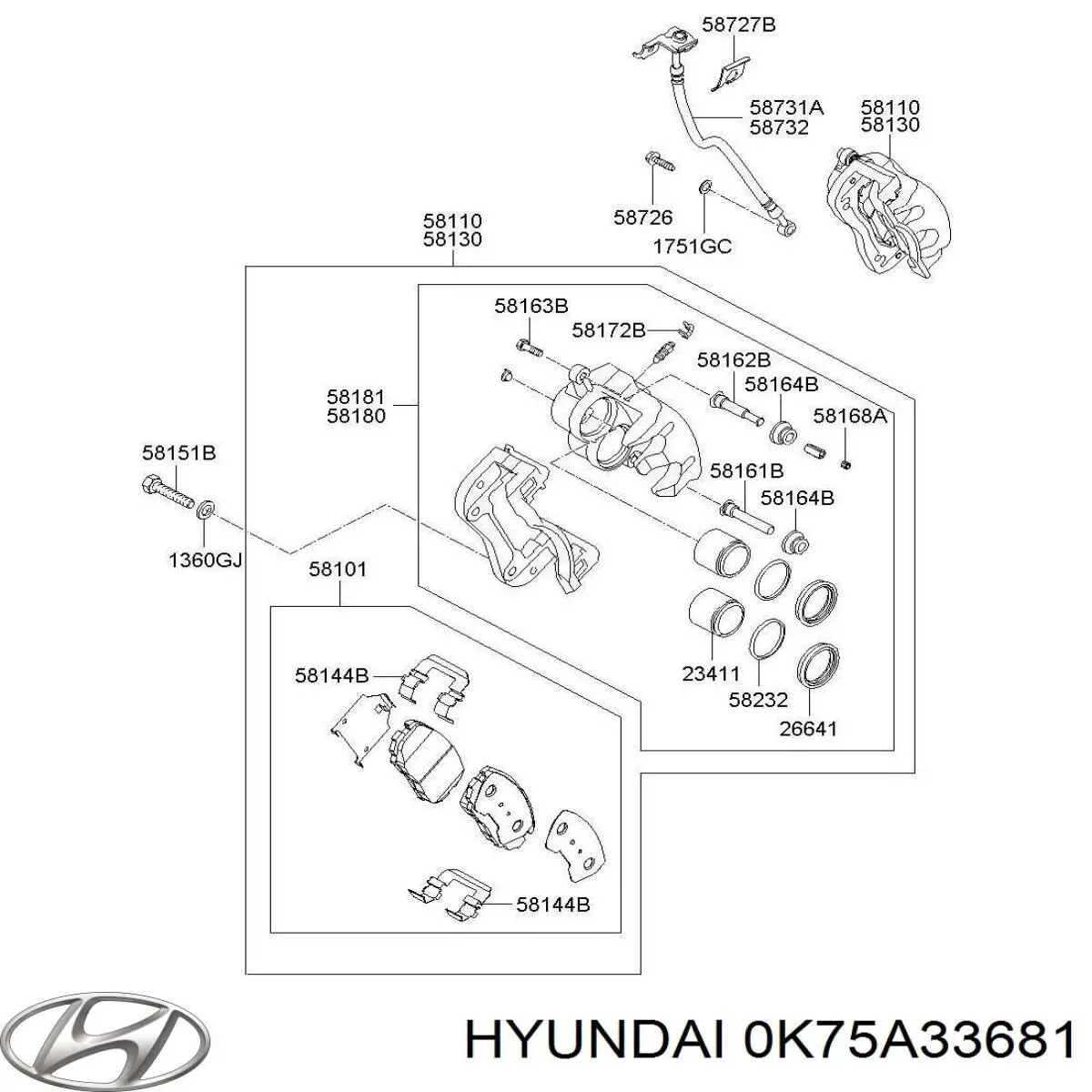 0K75A33681 Hyundai/Kia