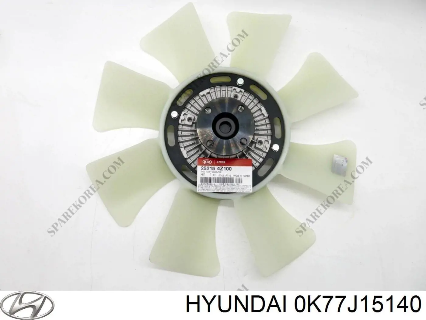 0K77J15140 Hyundai/Kia embrague, ventilador del radiador