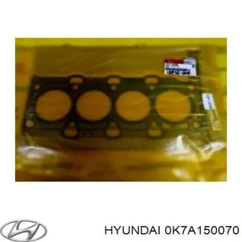 0K7A150070 Hyundai/Kia refuerzo parachoque delantero