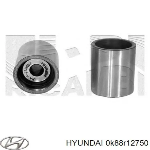 Rodillo intermedio de correa dentada HYUNDAI 0K88R12750