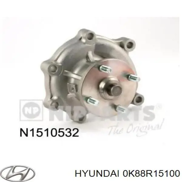 Comprar 0K88R15100 Hyundai/Kia Bomba de agua para motor