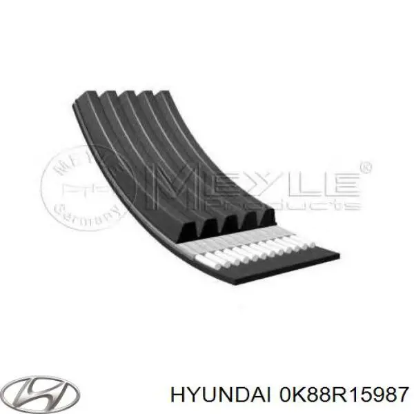 Correa de transmisión trapezoidal Hyundai/Kia 0K88R15987 precio, desde 18,57 EUR